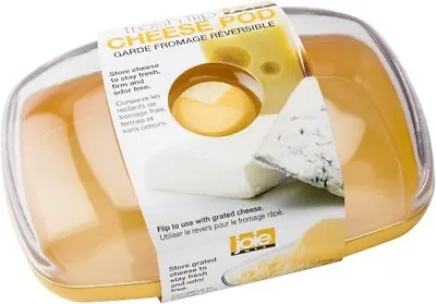 NEW JOIE MSC FRESH FLIP CHEESE POD Grated Block Container BPA FREE • $24.98