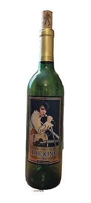 Elvis Presley The King 2005 Wine Bottle With ORIGINAL CORK! • $24