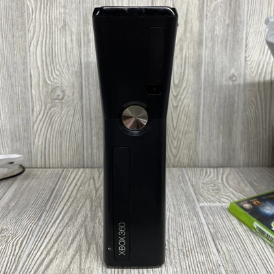 $59.99 • Buy Microsoft XBOX 360 S Slim 1439 White Console *NO Hard Drive No Cords Tested