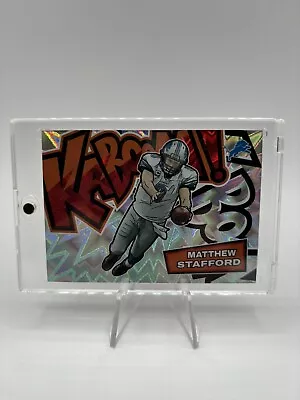 2022 Absolute - MATTHEW STAFFORD - Horizontal KABOOM! #KH2 SSP Ultra Rare • $249.99