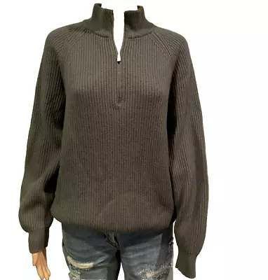 Malo Green Cashmere Sweater Sz 50 • $155