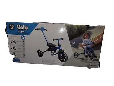 Yvolution Y Velo Flippa 3-in-1 Toddler Trike To Balance Bike Ages 2-5 Blue Color • $35