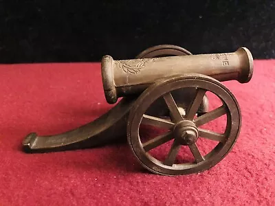 Vintage La Baleine 1815 Belgian Bronze Cannon • $65