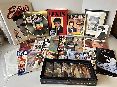 Collectible Elvis Presley Memorabilia Lot Of 24 • $125