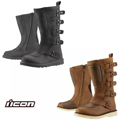 Icon Elsinore 2 Street Motorcycle Riding Boots - Pick Size & Color • $225