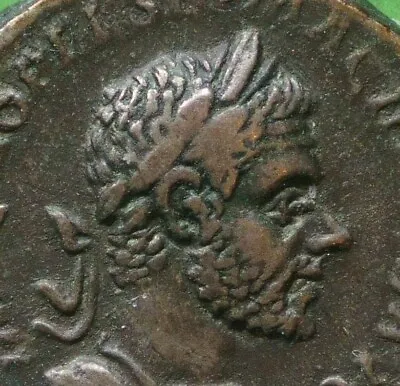 Roman Imperial Ar Silver Denarius Coin Of Macrinus JUPITER With TINY MACRINUS • $349.99