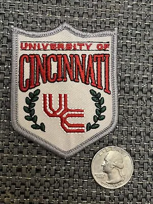 $6.69 • Buy University Of Cincinnati Bearcats Vintage Embroidered Iron On Patch 2.5” X 2”
