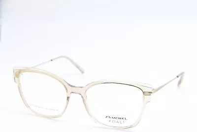 New Morel Koali 20115k Pd12 Clear Pink Gold Authentic Eyeglasses 53-19 • $114.81