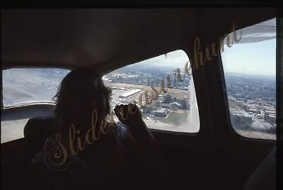 Cessna 172 Aircraft Interior Pretty Woman 35mm Slide 1970s • $16.97