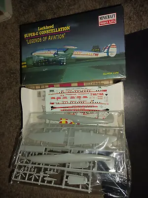 Minicraft  Lockheed Super-G Constellation Trans World Airlines Model Kit #14443 • $19.99