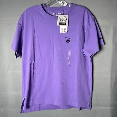 UNIQLO Sanrio Kuromi Women's Graphic T-Shirt Short Sleeves Purple Size S • $34.99