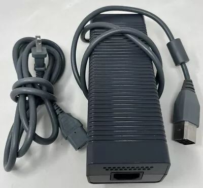 Official Microsoft Xbox 360 Fat Power AC Cable Adapter 203W HP-AW205EF3P • $13.29