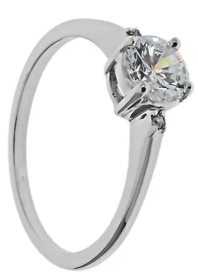 .55 Carat 3 Stone Cz  Engagement Wedding Ring Size 8 AL3w786 T70 • $19.14