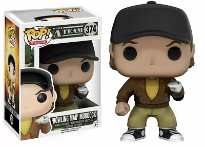 Funko Pop Television The A Team #374 'howling Mad' Murdock Vaulted Vinyl 🏡🚨 • £93.06