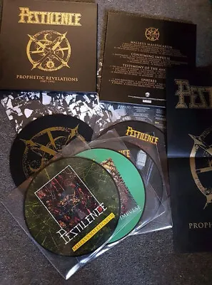 Pestilence–Prophetic Revelations 1987-1993 Box Set Limited Edition 4 Picture LP • $550