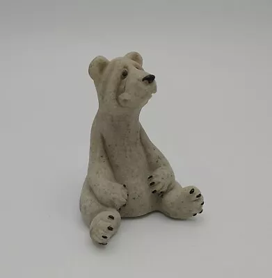 Quarry Critters Bear Second Nature Designs Boo Bear Figurine 2.5  Sitting Down • $14.80