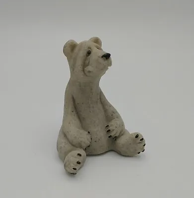 Quarry Critters Boo Bear 2.5  Sitting Down Second Nature Designs Bear Figurine • $12.80