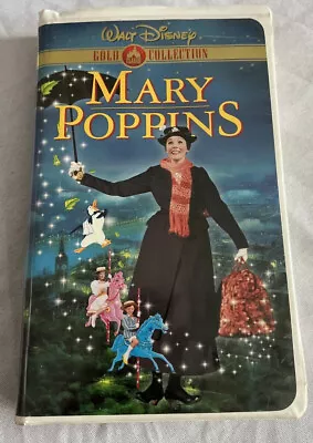 Mary Poppins (VHS 2000 Gold Collection Edition) Clamshell • $2.43