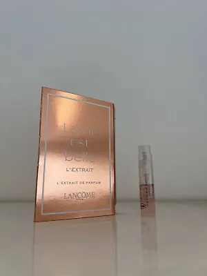 Lancome La Vie Est Belle L'Extrait Sample • £4