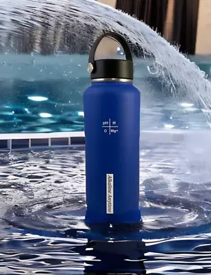 32oz. Alkaline Water Bottle | Stainless Steel | 9.5+ PH | 3 Filters & Infuser • $48.88