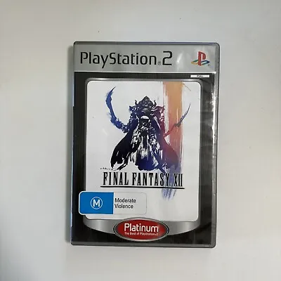 Final Fantasy XII 12 (Sony PlayStation PS2) PAL Complete With Manual • $11.05