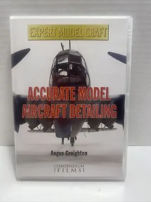 Expert Model Craft Accurate Model Aircraft Detailing By Angus Creighton (DVD) • $7.99