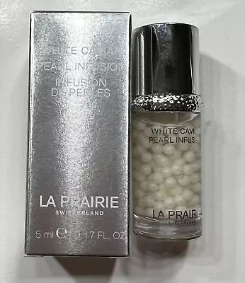 La Prairie White Caviar Illuminating Pearl Infusion Serum 5ml 0.17oz Travel NIB • $85