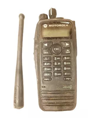 Motorola XPR6550 AAH55QDH9LA1AN Digital MOTOTrbo UHF 403-470 Two-way Radio 2 Way • $98