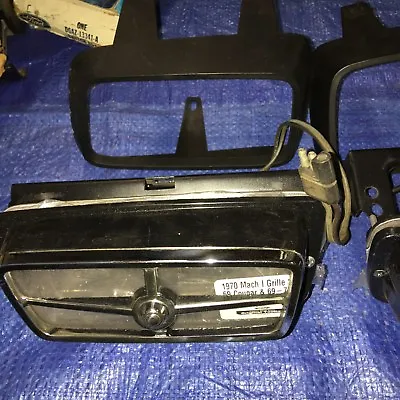 Mustang Mach 1 /  Shelby - Sport Lamp Fog Lamps Pair Reconditioned Complete  • $399.99