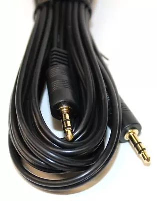 Aux Lead SHIELDED Headphone Cable Stereo 3.5mm Jack  Audio Male To M Extension • £2.48