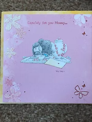 £0.99 • Buy Me To You Tatty Teddy Mummy Teapot Mothers Day Card 99p