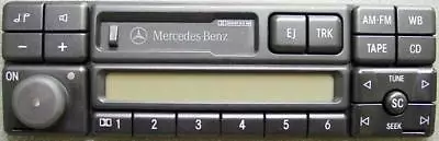 Becker/Mercedes Benz 1994-98 Rebuilt Radio Model 1692 With Bluetooth Streaming  • $475