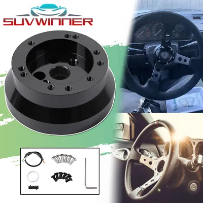 5 & 6 Hole Steering Wheel Short Hub Adapter For Ididit GM Chevy Aluminum (0.5 ) • $29.99