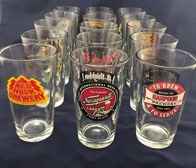 Micro Brew | COLLECTIBLE BEER  PINT  GLASSES | Craft Beer | Brew Pub | Home Brew • $7.99