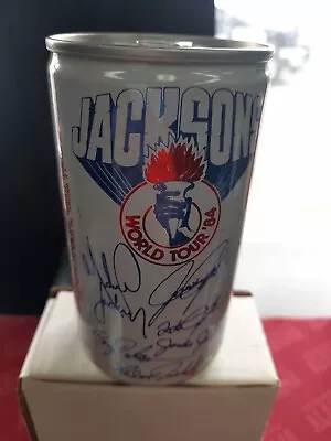 Vintage 1984 Jackson 5 Michael Jackson World Tour Pepsi  Soda  Can UnOpen Empty • $15