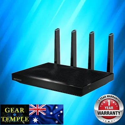 OEM Netgear Nighthawk X8 R8500 AC5300 Tri-Band Wireless Gigabit Router  • $145