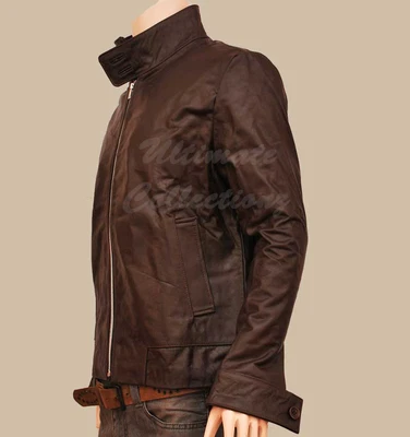 X Men 1st Class Magneto Brown Leather Jacket BNWT • $59.99