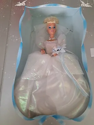 Walt Disney Wedding Cinderella Barbie Doll New In Original Box Never Opened 1995 • $41.95