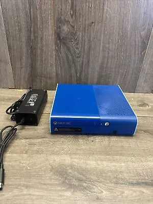 Microsoft Xbox 360 E Limited SPECIAL Edition Blue COD 500GB BLUE Console Works • $135