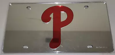 Philadelphia Phillies MLB  Silver Laser Tag License Plate WinCraft • $27.88