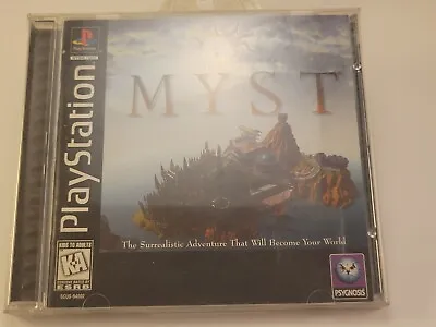 Myst (Sony PlayStation 1 1996) Tested • $23.99