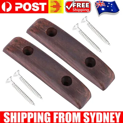 2pcs Rosewood Guitar Thumb Rest Bass Finger Rest For Fender Precision Bass • $15.29