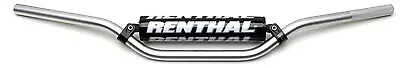 Renthal 7/8  Mini Handlebars Silver Kawasaki KX65 783-01-SI-03-219 • $96.92