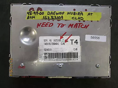 98 99 00 DAEWOO NUBIRA AT ECM #16253109 CLHD *See Item Description* • $59.99