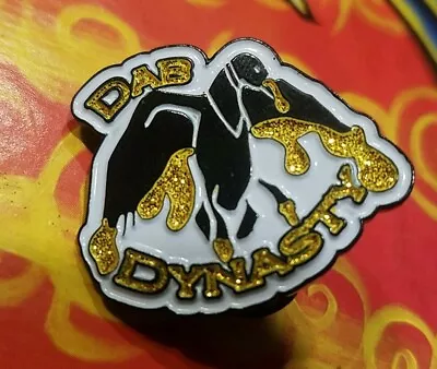 Dab Dynasty 710 Hat Lapel Pin Duck Dynasty Parody Marijuana Cannabis 420 66/100 • $18.99