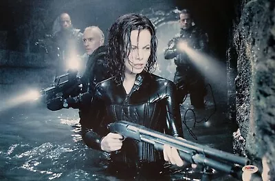 Kate Beckinsale Signed 12x18 PSA DNA + Screen Used Bullet Prop Underworld COA • $449.95