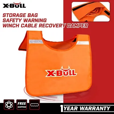 X-BULL Winch Dampener Cable Cushion 4x4 Recovery Safety Blanket Car 4WD 4X4 • $27.80