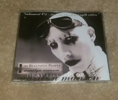 MARILYN MANSON Import Cd THE BEAUTIFUL PEOPLE • $20