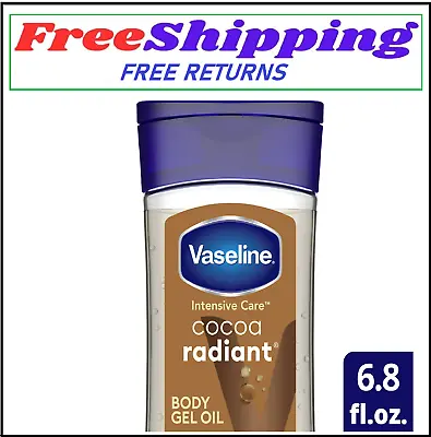 Vaseline Intensive Care Cocoa Radiant For Glowing Skin 6.8 Oz • $8.90