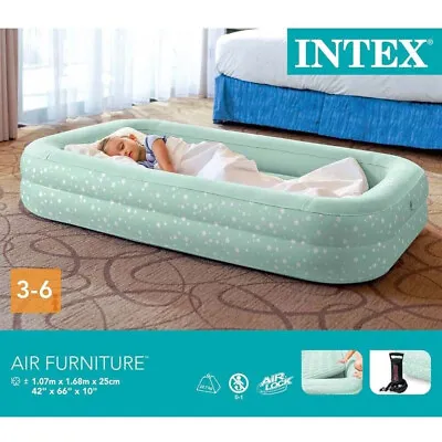 Intex Kidz Travel Bed Set With Hand/Foot Pump 66810 • £58.99